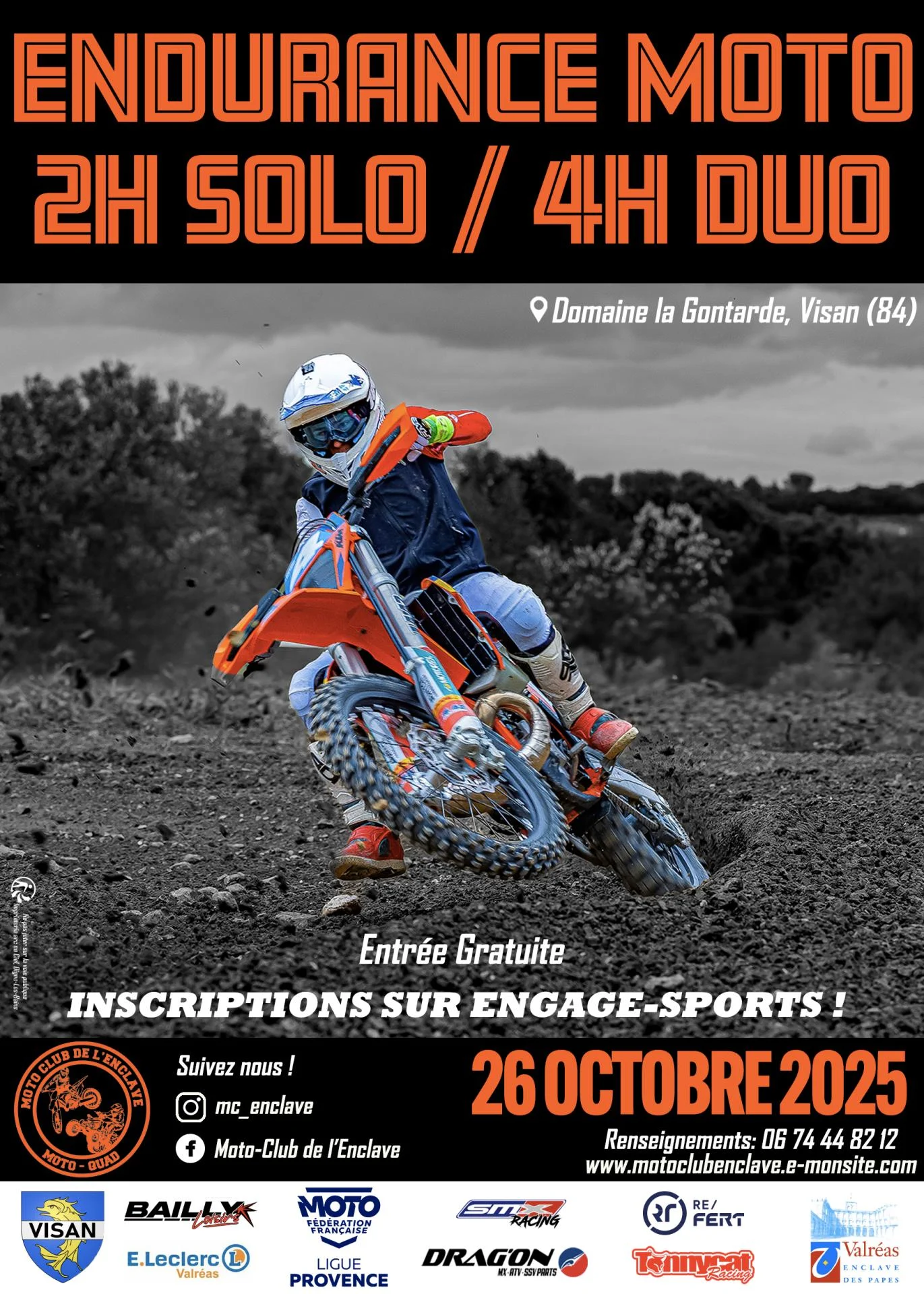 Affiche Moto 2025